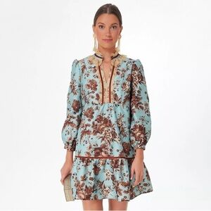 Tuckernuck NEW Robin's Egg Blue Victorian
Drop Waist Palmerston Dress Size M